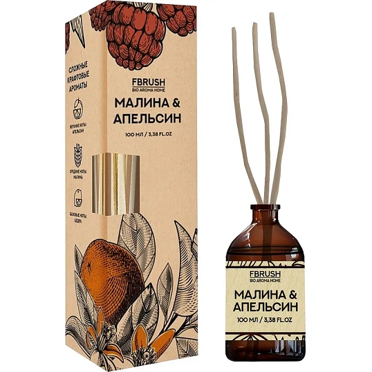 Аромадиффузор Малина и Апельсин 100 мл DBIO100-8