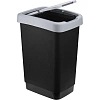 Ведро мусорное IDEA ТВИН 25л серое