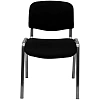 Стул КО_EChair Rio(ИЗО) РС 10 ткань черная 101, каркас под хром
