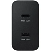 Зарядное устройство сетевое Samsung EP-T5020 50W Duo Type-C Black + cable