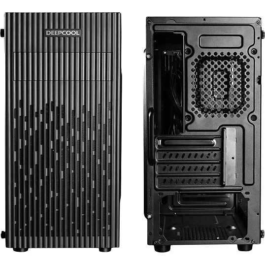 Корпус Deepcool MATREXX 30 чер.безБП mATX 1x120mm USB2.0x3.0 audio bott PSU