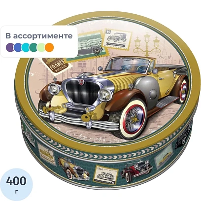 Печенье Regnum Ретромобиль сдобное ж/б 400г МС-4-47