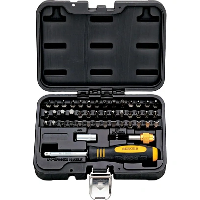 Отвертка Набор бит 45 предмет BERGER BG-45SB/BG2185
