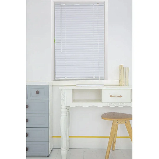 Жалюзи Комус Мебель ПВХ 70x160см, белые