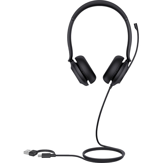 Гарнитура Yealink UH35 dual UC USB-C/A, головная