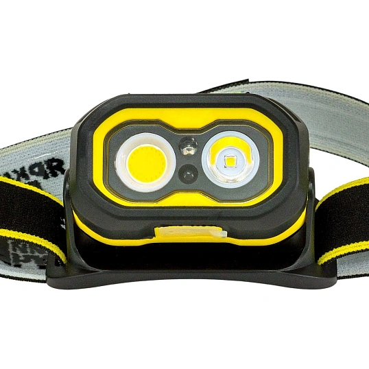 Фонарь налобный сенсорный ЯРКИЙ ЛУЧ LH-490A INDUSTRIAL