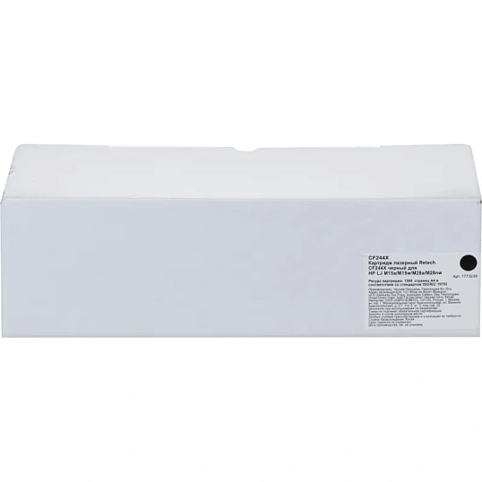 Картридж лазерный 44A Retech CF244X чер. для HP LJ M15a/M15w/M28a/M28nw