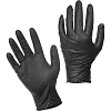 Перчатки однораз. нитрил Manipula ЭКСПЕРТ ТЕХНО чер (DG-025) р10 50шт/уп,ПС