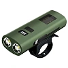 Фонарь велосипедный FOCUSray 1335 акку 2000мАН.цифровой дисплей,USB кабель