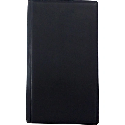 Визитница настольная на 72 визитки трехсекцион.Attache Economy,ПВХ,черный