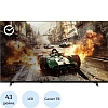 Телевизор Sber SDX-43U4124, UHD, смарт (Салют ТВ)