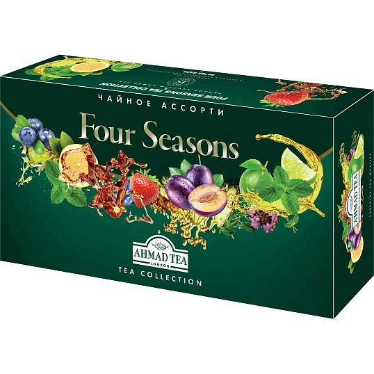 Чай Ahmad Tea Чайное Ассорти набор, пак в конверт из фольги, 15 вкус 90 пак