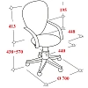 Кресло МТ_Sit Well M4-192K - Extra /Ach46/Wm12/K15cL(M09.B23.G18.W01)/Черн