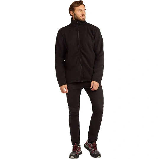 Толстовка флис цв. черный (260гр.) р. 52-54/170-176