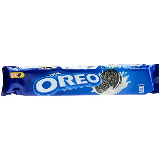 Печенье OREO с какао и начинкой с ванильным вкусом, 95гх28шт/уп