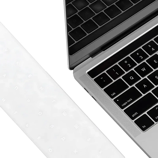 Этикетки на клав. Red Line для ноутбуков, рус, прозрачный (УТ000032905)