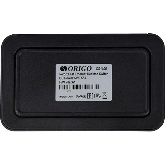 Коммутатор Origo OS1105 OS1105/A1A 5x100Мбит/с неуправляемый