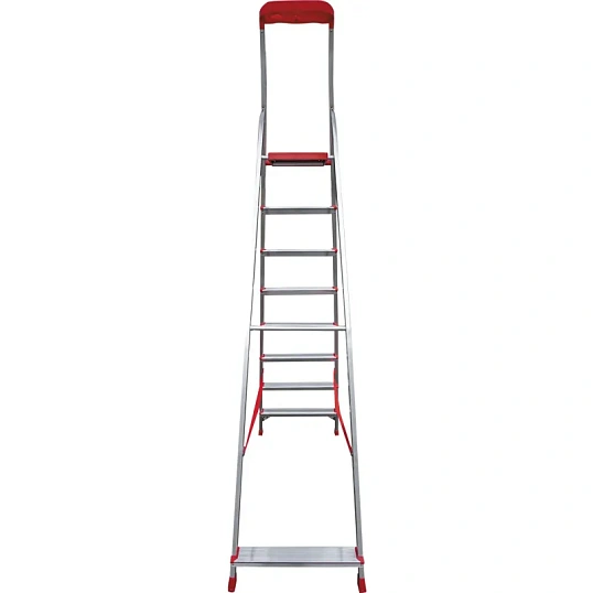 Стремянка алюминиевая Новая Высота NV 3115 1х8ступ 3115108