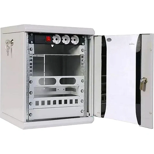 Шкаф настенный телеком. ЦМО 10 12U, (350х255) (ШРН-12.255-10)