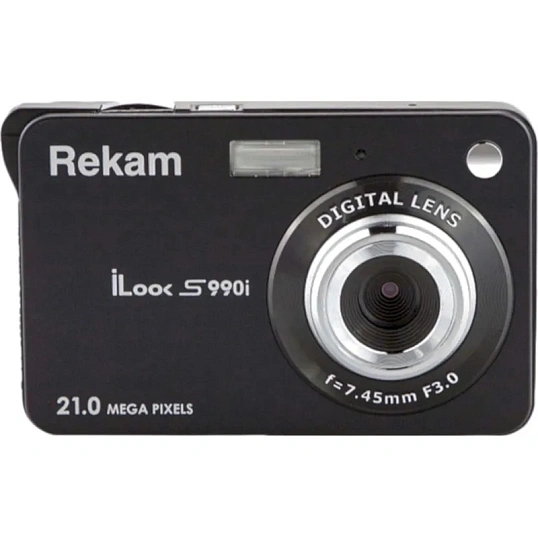 Фотоаппарат Rekam iLook S990i black metallic