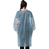 Халат на липучках, (20 гр), рXXL ,голубой, (5 шт/упак)