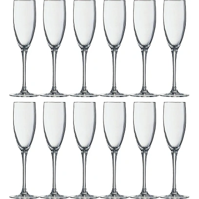 Бокал -флюте 170 мл. d=50 мм. h=210 мм. Эталон, 12шт/уп, 47301