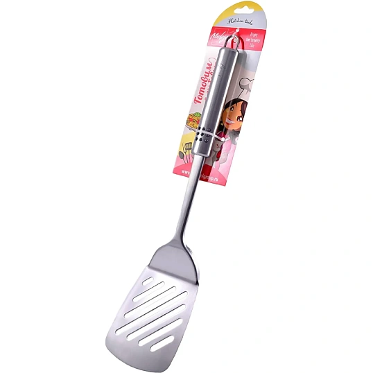 Лопатка овальная ручка, нержавеющий металл, MARVEL/Mielaje (74012)