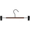 Вешалка WW_Комус Мебель MH011 с метал. заж., юб/бр, метал/бук,320 мм