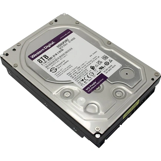 Жесткий диск WD Purple Surveillance 3.5 8TB SATA  (WD85PURZ)