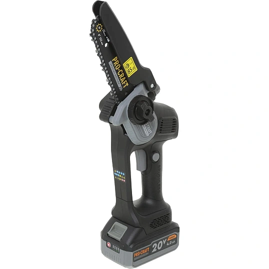 Пила цепная аккум. Procraft Professional 20В 6'(АКБ 4Ач+ЗУ) Кейс,CCS20