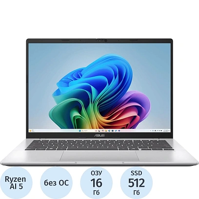 Ноутбук Asus M1407KA-LY028(90NB15H3-M000X0)14/R5-340 AI/16GB/512GB/DOS