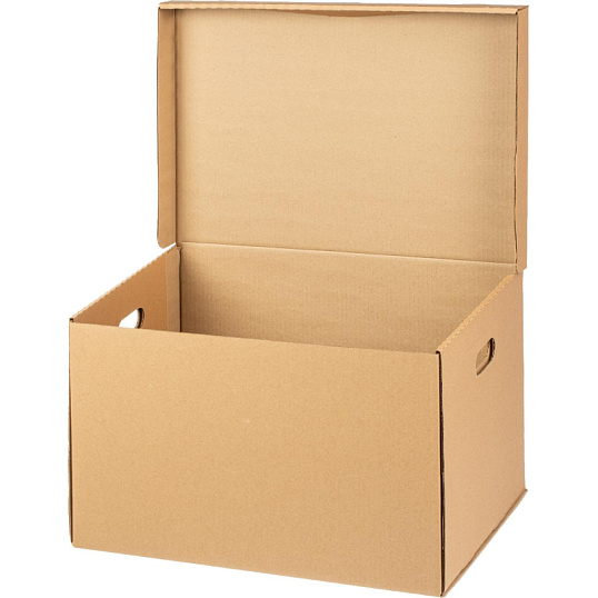 Короб архивный Attache Делопроизводство с крышкой 480х325х295мм, Т24