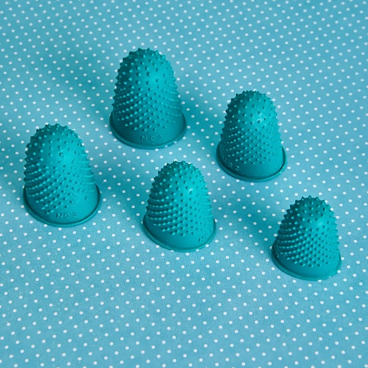 Напальчник для бумаг d=16мм, высота 28мм, зеленый резина