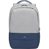 Рюкзак для ноутбука RIVACASE 7567 grey/dark blue 17.3/6