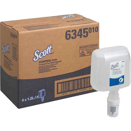 Картридж с жидким мылом пенным KK Kleenex Scott Control 4кассеты 1.2л. 6345