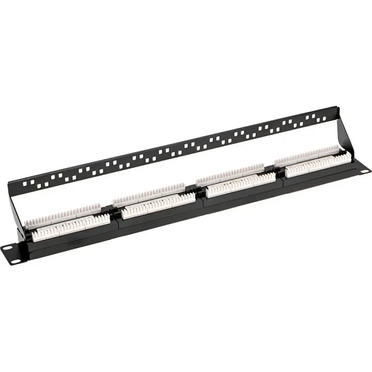 Патч-панель REXANT (02-0031) с кабельн орг.19,1U,24 порта,UTP,RJ-45,CAT5e