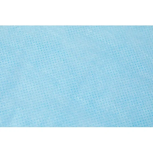 Простыня 70х80, голубой (20шт/упак), пл.20, SMS, А3, 13069