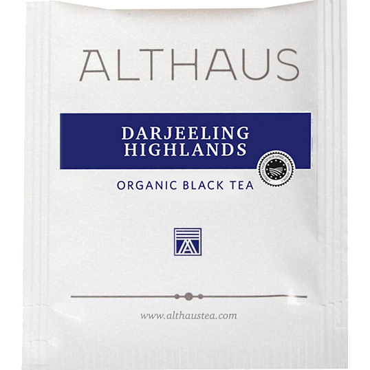 Чай пакетированный Althaus Darjeeling Highlands  черный, 20x1.75г
