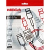 Кабель USB 2.0 AM/BM, 3м, чер (OAVDC002)