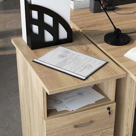 Топ Easy One к тумбе приставной LT 22/16 400 дуб сонома Г600