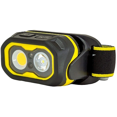 Фонарь налобный сенсорный ЯРКИЙ ЛУЧ LH-490A INDUSTRIAL