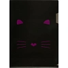 Папка уголок А4 Kitty 2 шт/уп (1 роз., 1 черн)