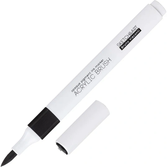 Набор маркеров кистей акриловых Sketch&Art, 12 ЦВ., 22-0155