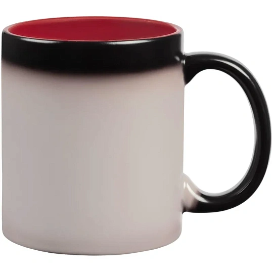 Кружка хамелеон On Display, матовая, красно-черная арт.10869.50