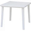 Стол пластиковый SPG_квадратный 80х80, белый