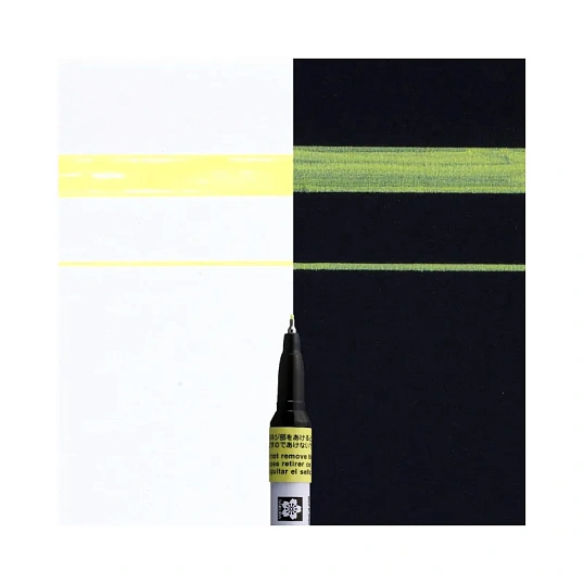 Маркер лаковый Sakura Pen-Touch 0,7 мм желтый XPSKA302