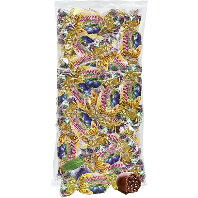 Конфеты шоколадные Кремлина чернослив в шоколаде с миндалем, 1кг