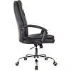 Кресло VB_EChair 668 TPU/SL черный экокожа крестов.металл хром