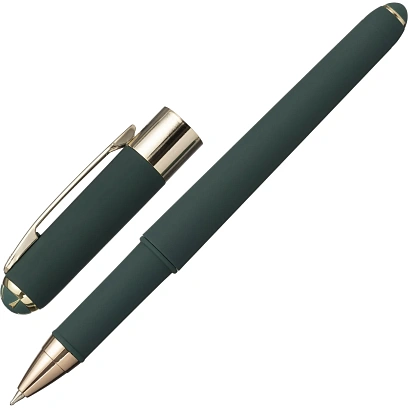 Ручка шариковая MONACO 0.5мм,син,корп.зел/футляр черный, 20-0125/603