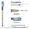 Ручка шариковая BrunoVisconti неавтомат. CRYSTALWRITE, син,038мм,20-0404/01